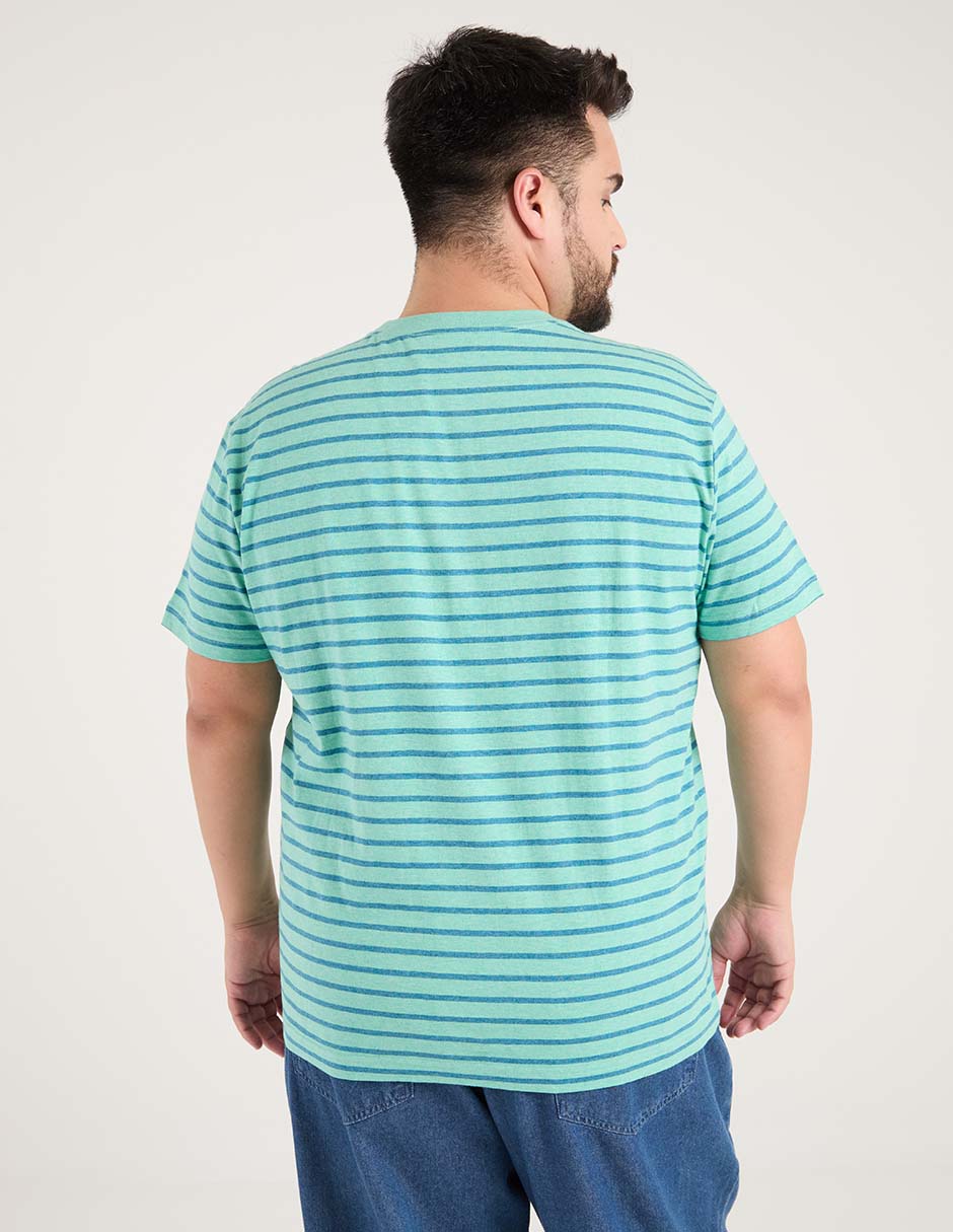 Playera cuello redondo para hombre 2