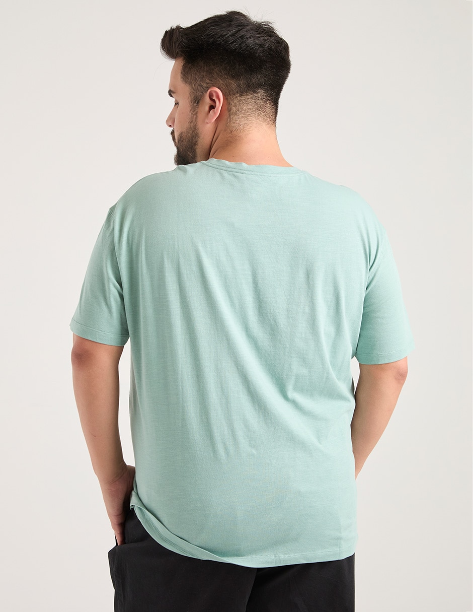 Playera cuello redondo para hombre 2