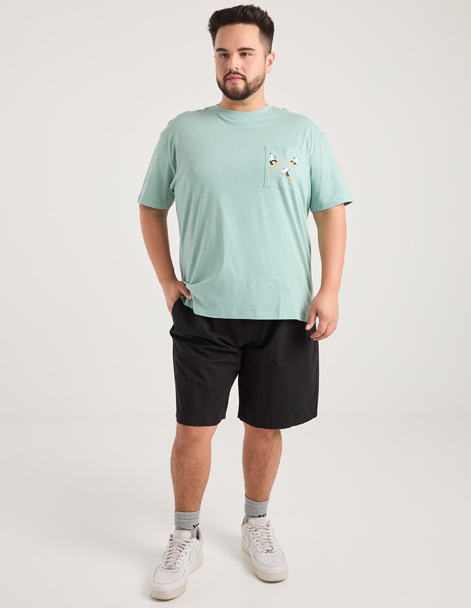 Playera cuello redondo para hombre 3