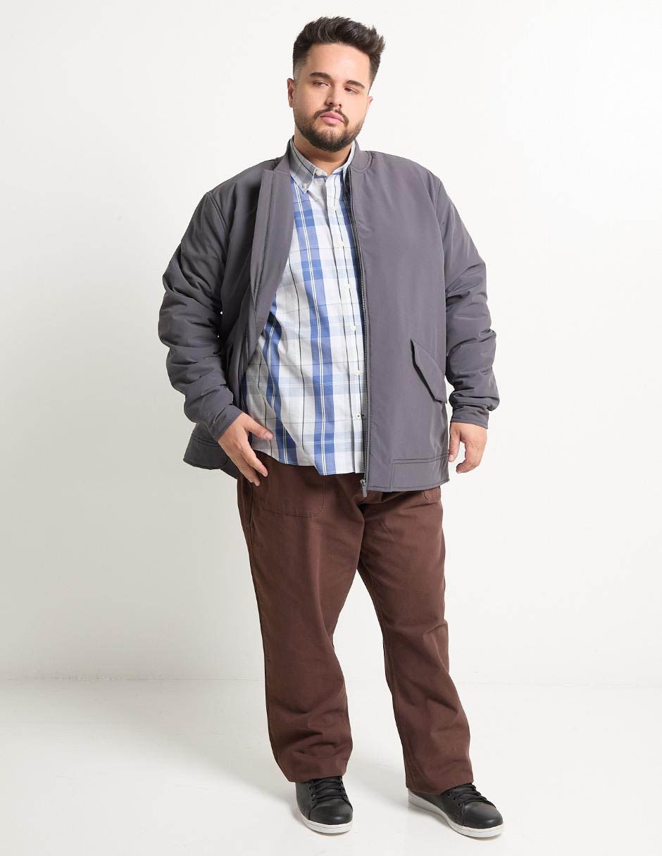 Camisa casual de algodón manga larga para hombre 3
