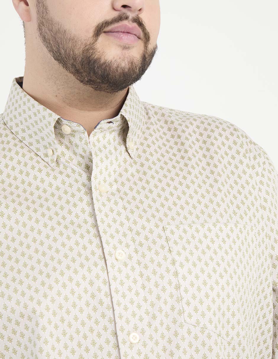 Camisa casual de algodón manga corta para hombre 4