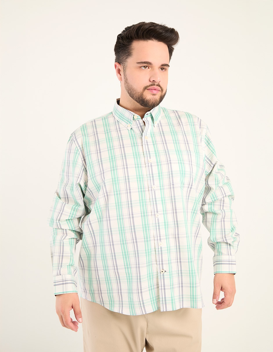 Camisa casual manga larga para hombre Camisa casual manga larga para hombre
