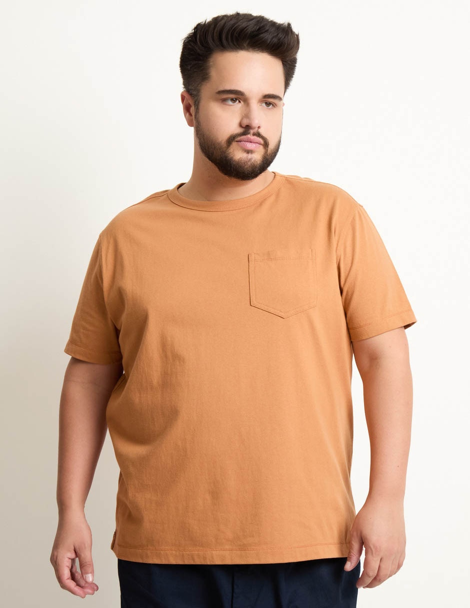 Playera cuello redondo para hombre