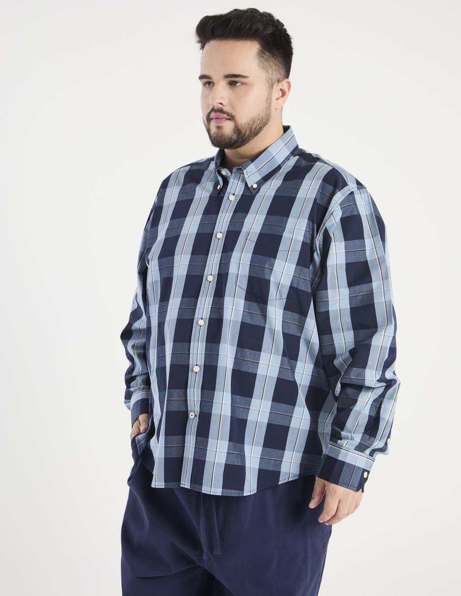 Camisa casual manga larga para hombre Camisa casual manga larga para hombre
