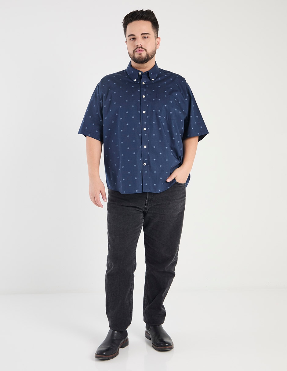 Camisa casual manga corta para hombre 3