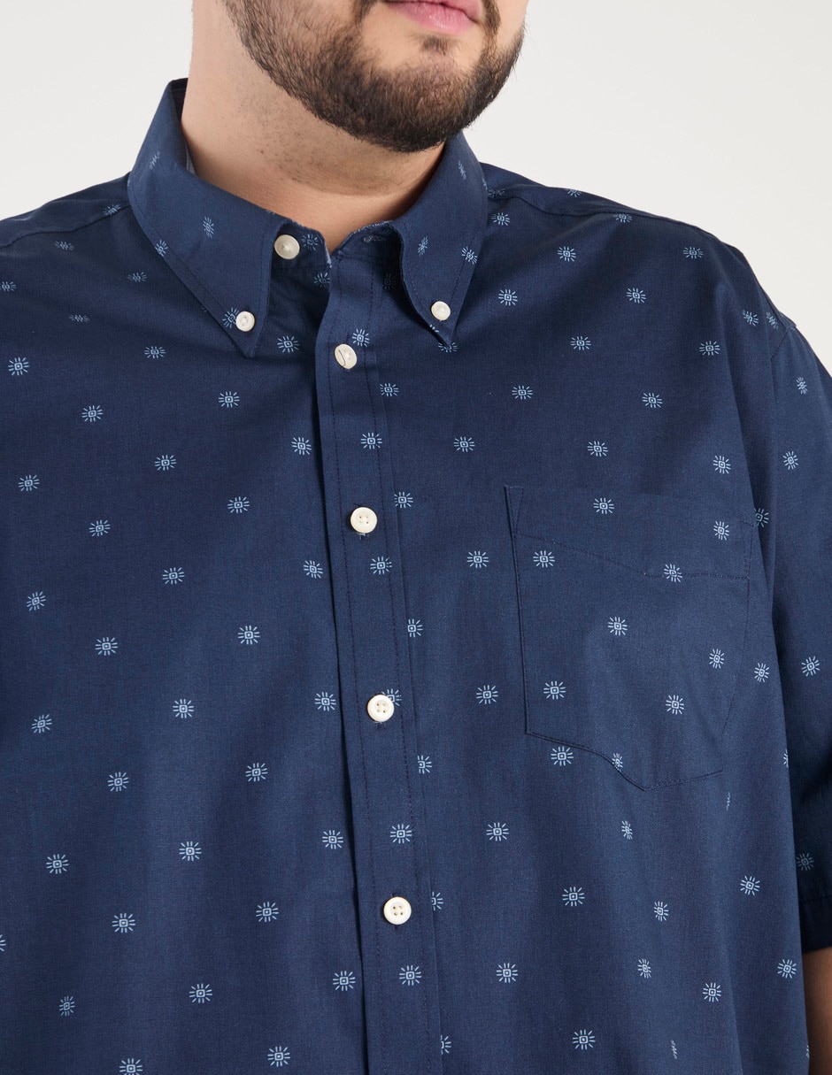 Camisa casual manga corta para hombre 4