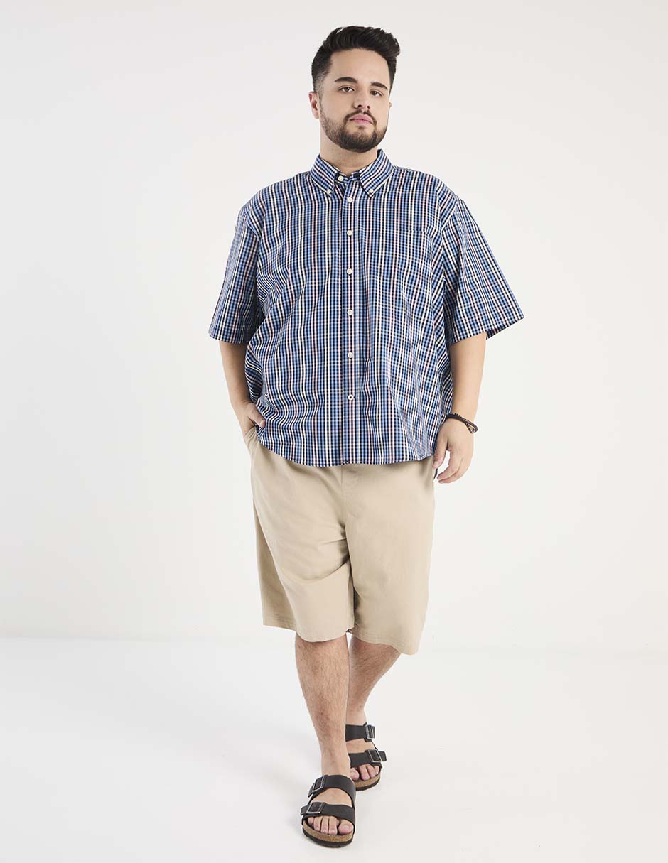Camisa casual manga corta para hombre 3