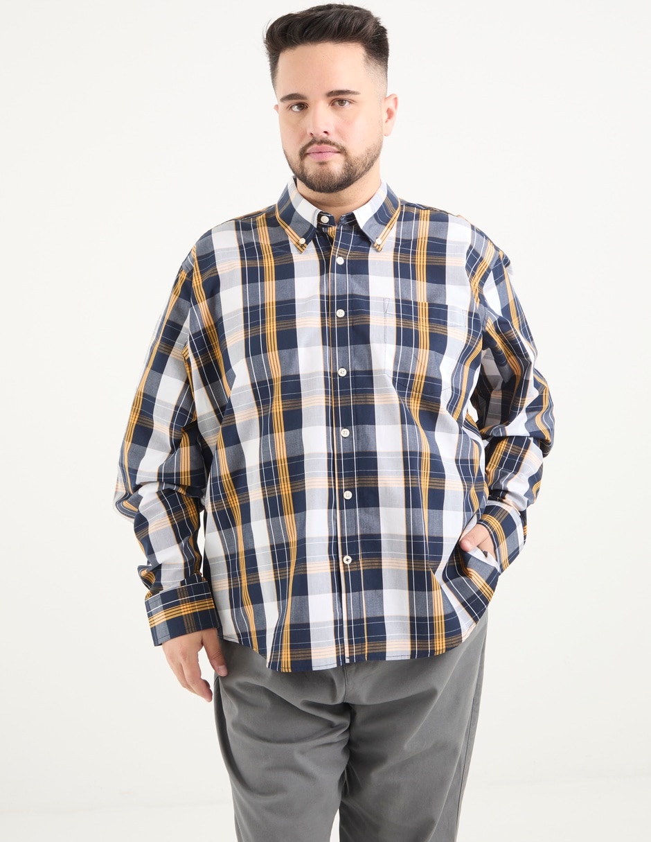 Camisa casual manga larga para hombre Camisa casual manga larga para hombre