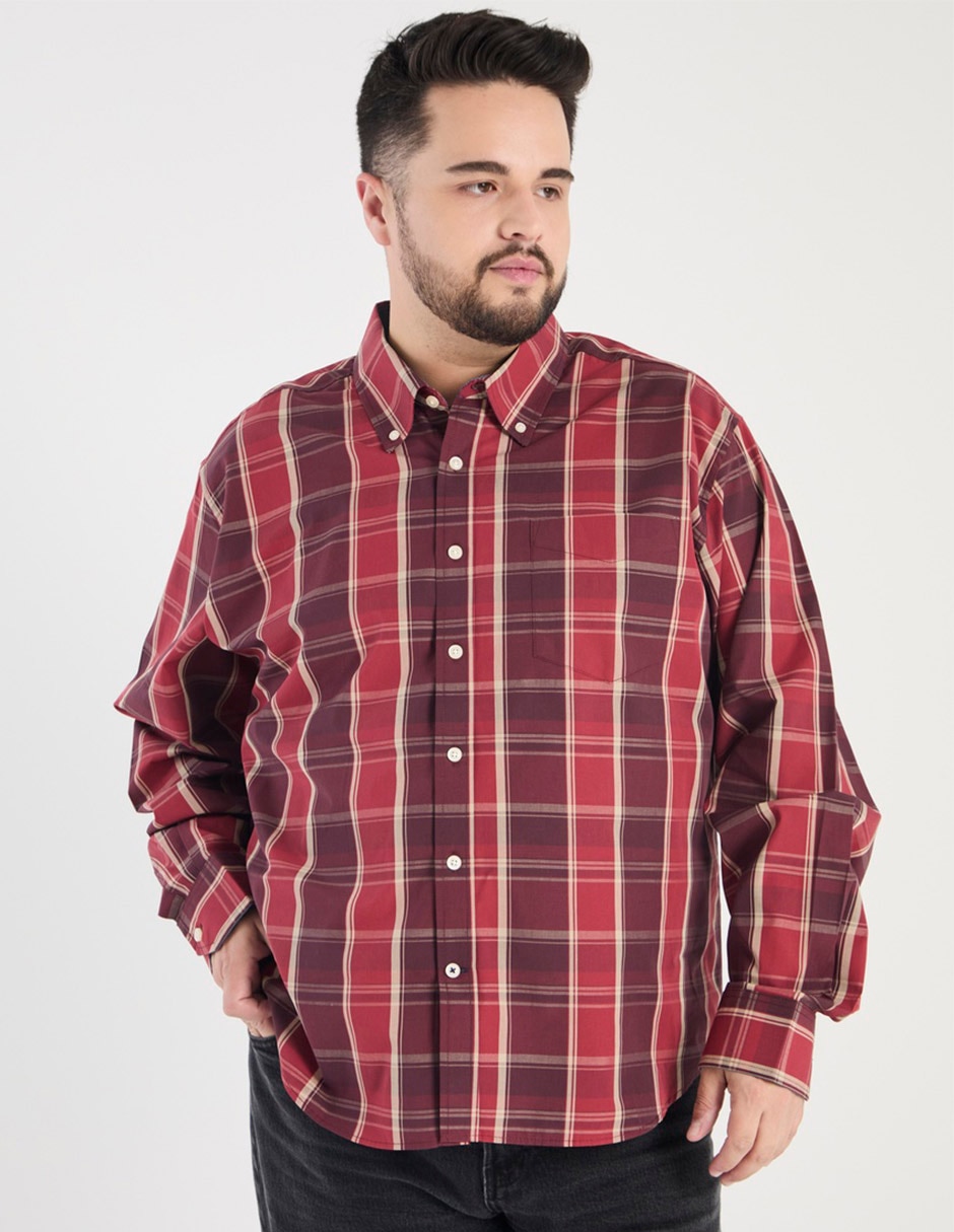 Camisa casual manga larga para hombre Camisa casual manga larga para hombre