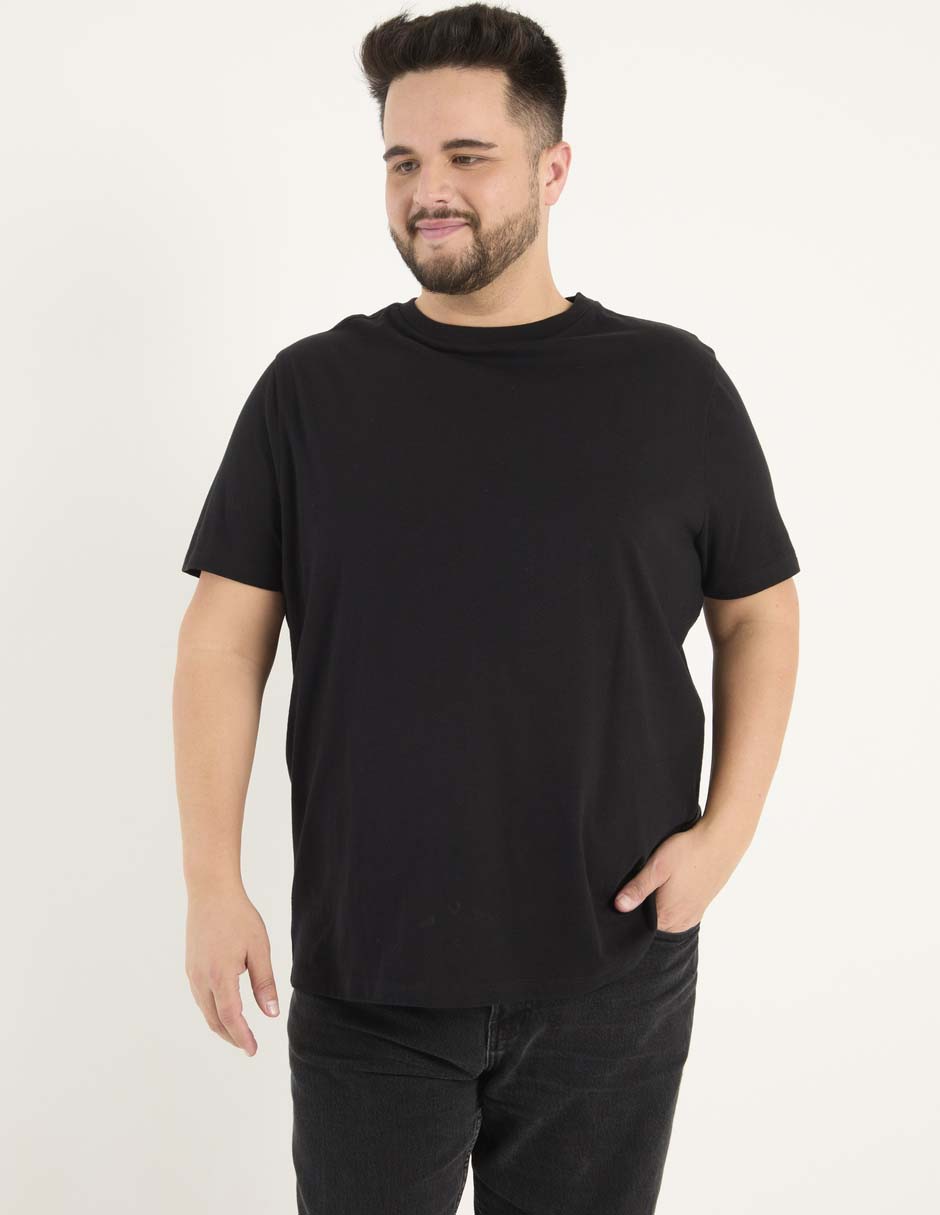 Playera cuello redondo para hombre