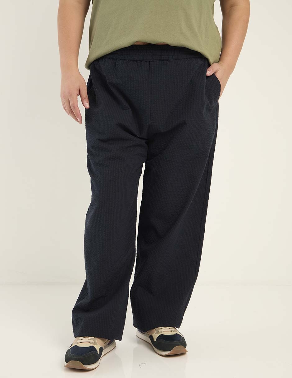 Pantalón regular de algodón para hombre Pantalón regular de algodón para hombre
