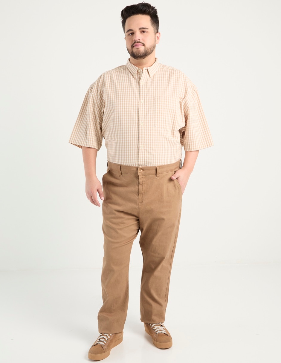 Camisa casual manga corta para hombre 3