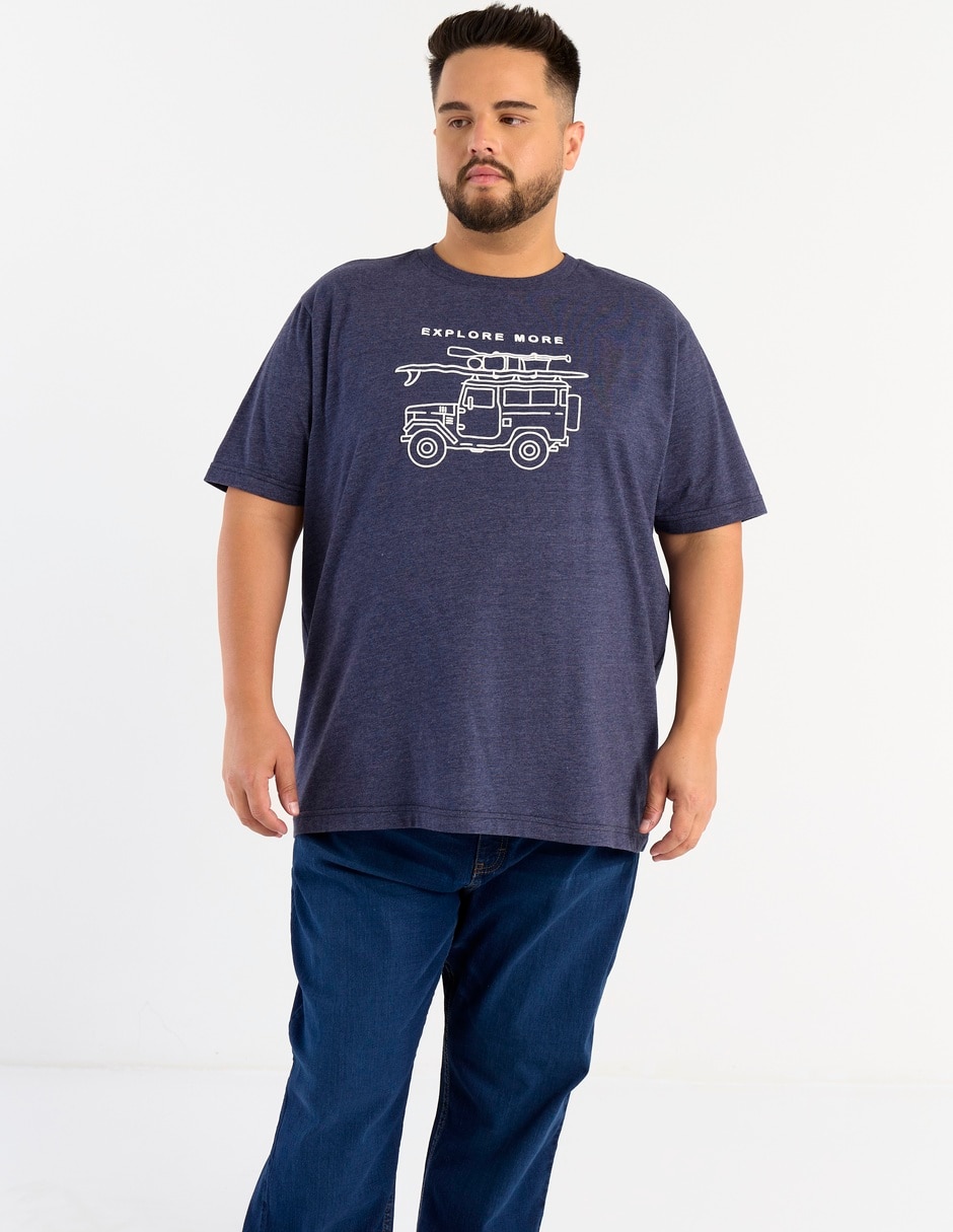 Playera cuello redondo para hombre Playera cuello redondo para hombre
