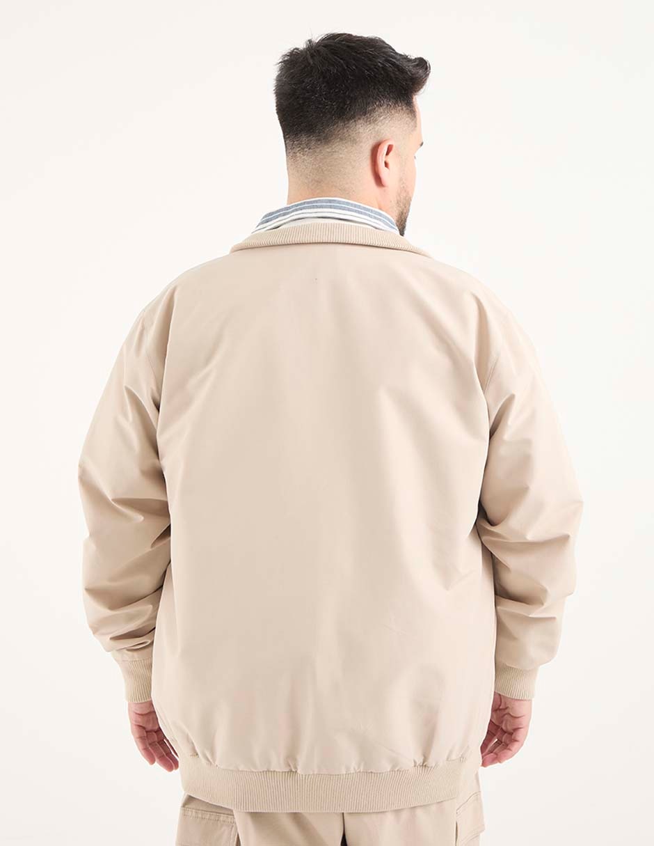 Chamarra bomber con bolsillos para hombrre 5