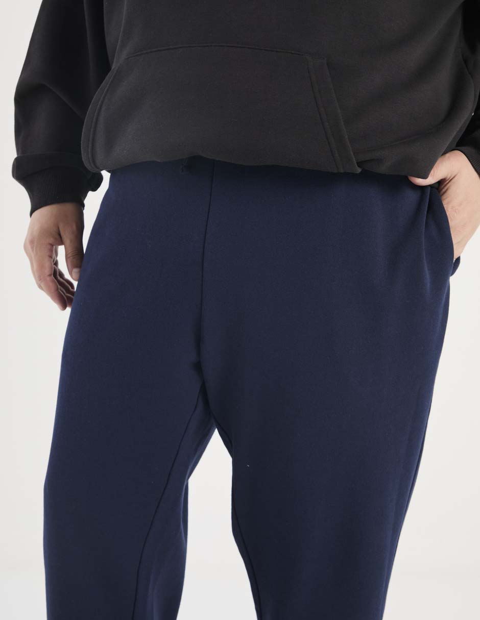 Pants straight con elástico para hombre 4