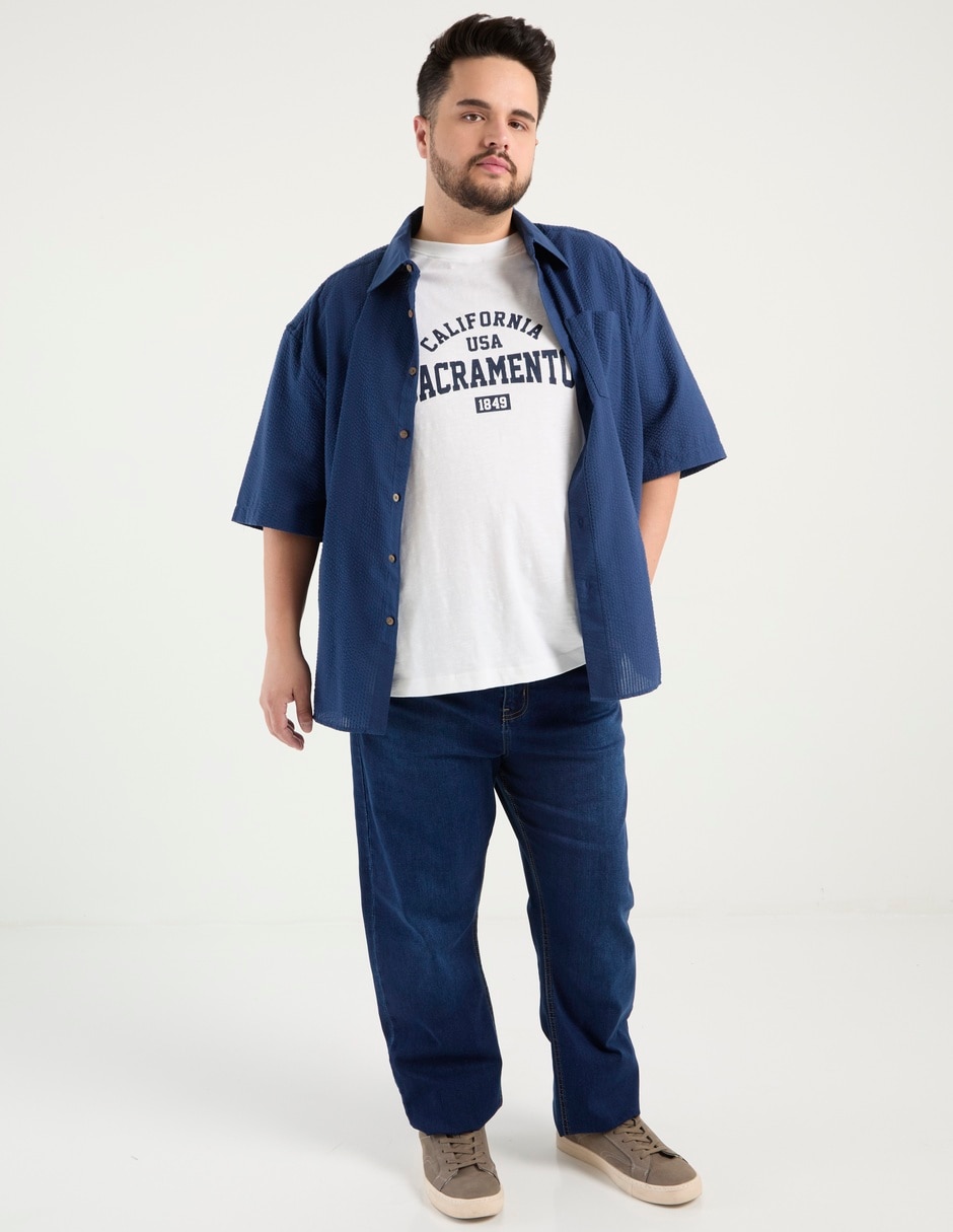 Playera cuello redondo para hombre 3