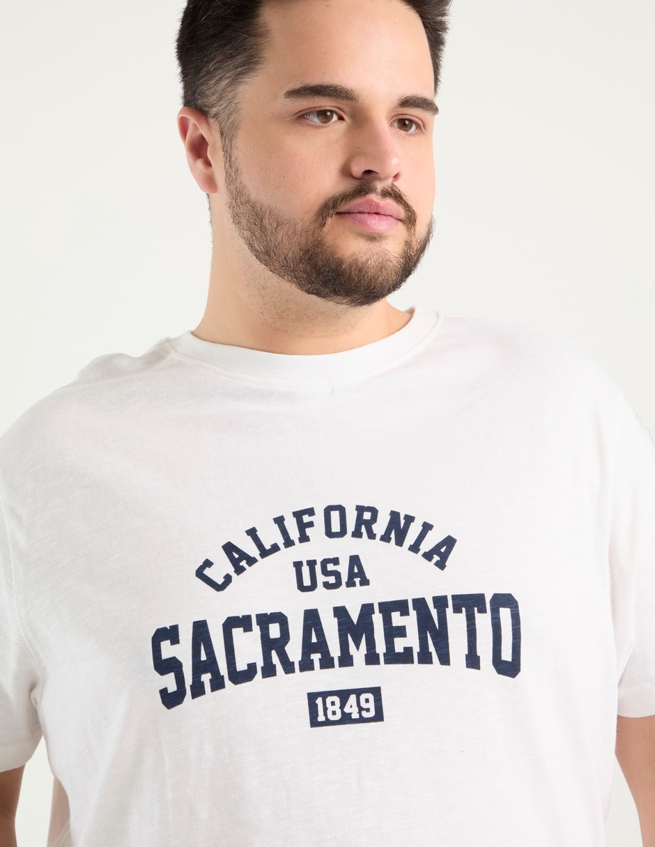 Playera cuello redondo para hombre 4
