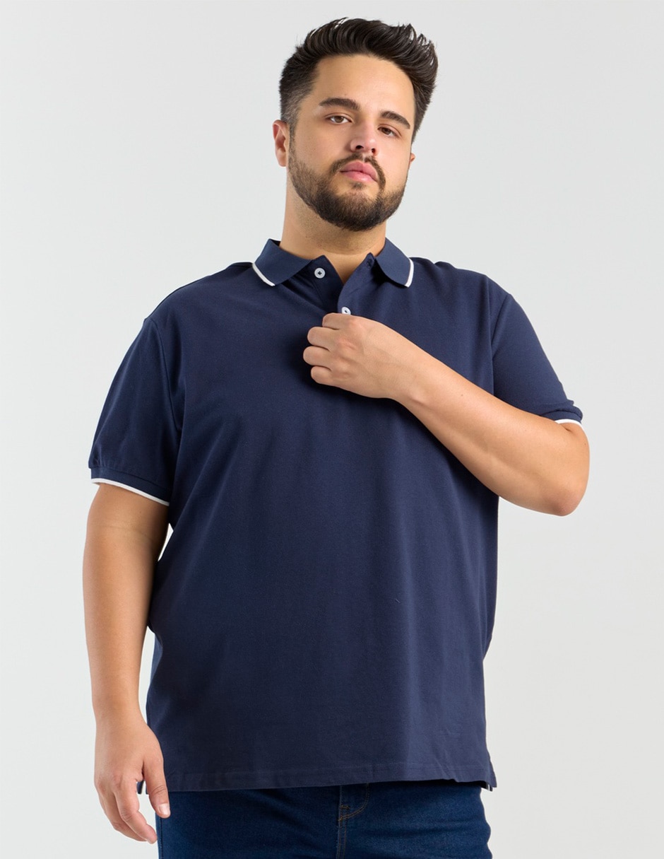 Playera tipo polo para hombre