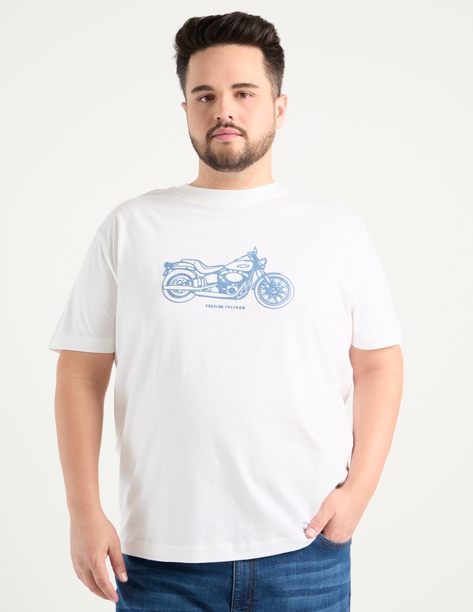 Playera cuello redondo para hombre Playera cuello redondo para hombre