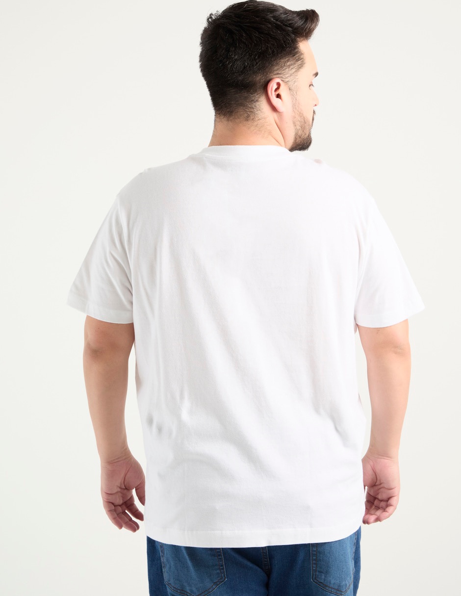 Playera cuello redondo para hombre 2