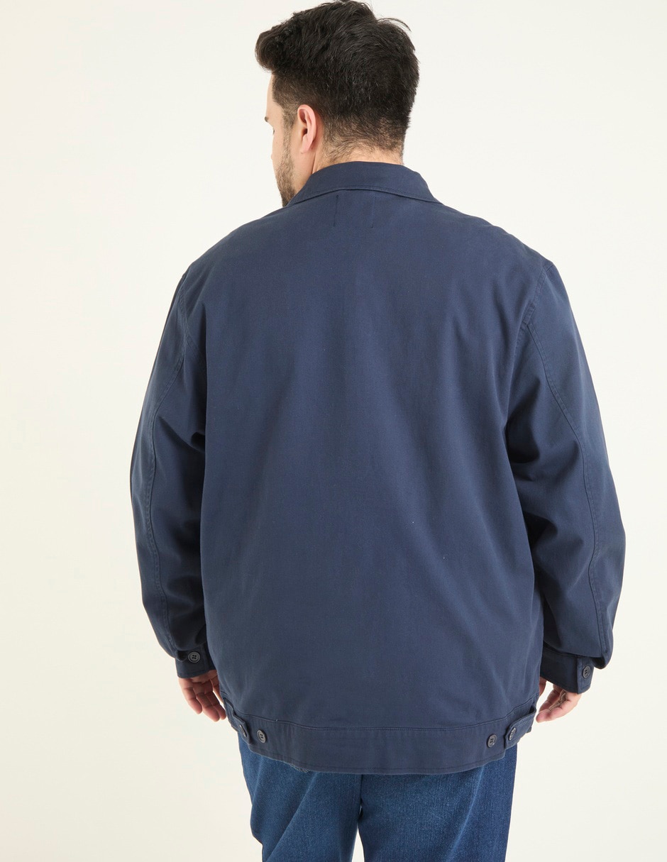 Chamarra casual con bolsillos para hombre 2