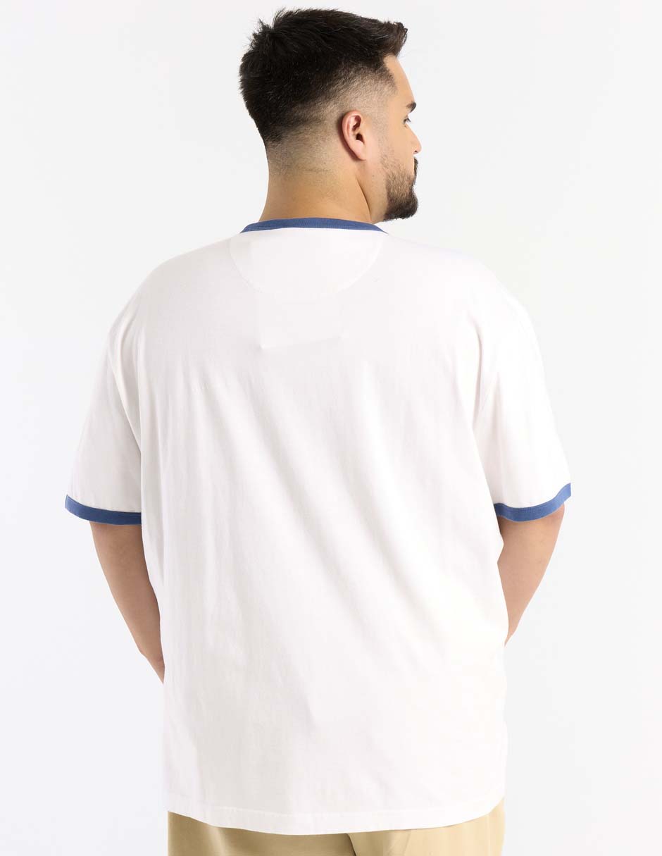 Playera cuello redondo para hombre 2