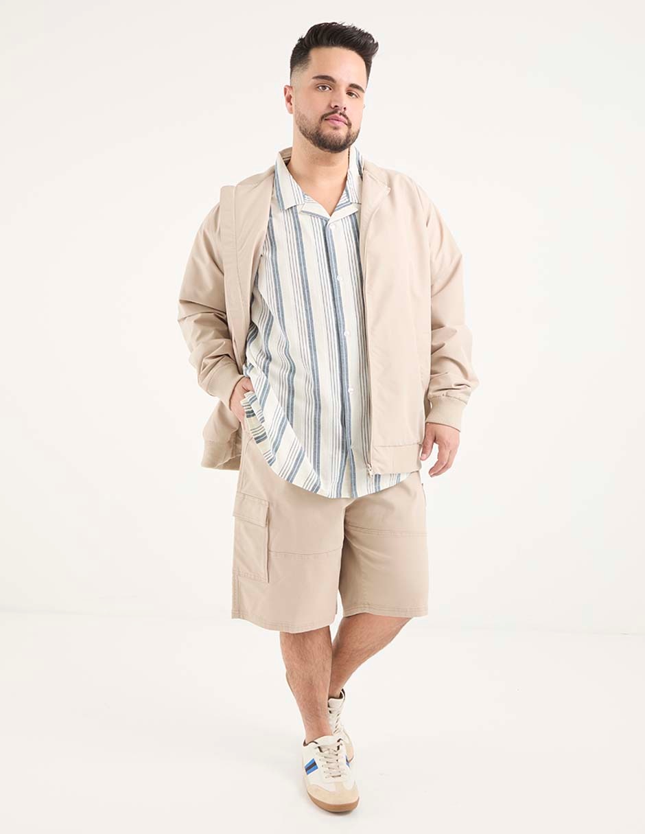 Camisa casual manga corta para hombre 2