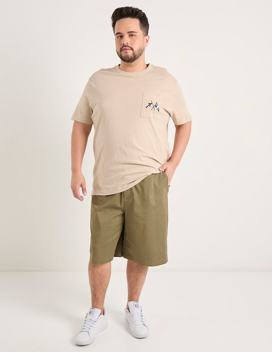 Playera Weekend Plus cuello redondo para hombre