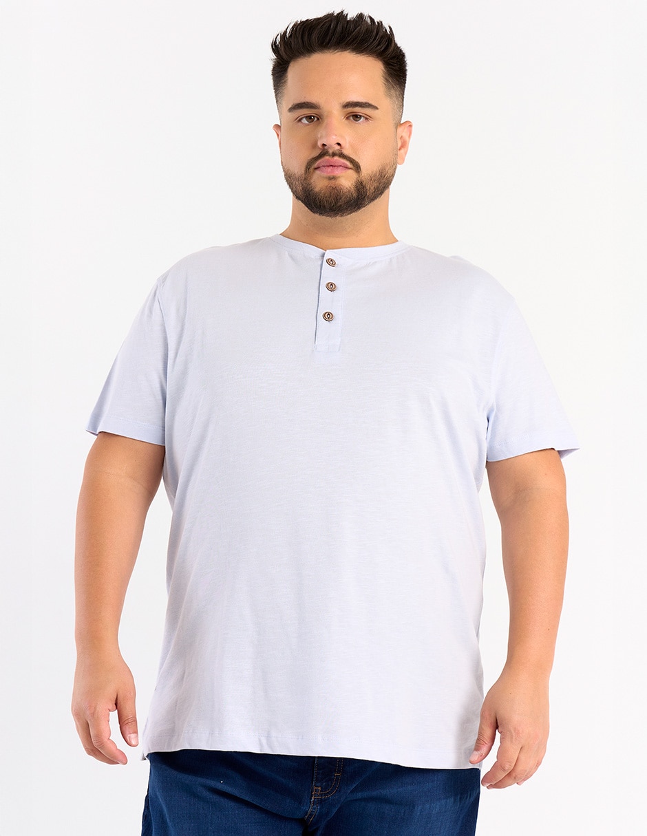 Playera cuello redondo para hombre