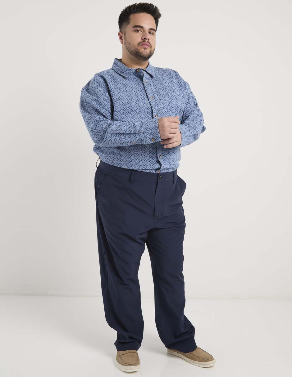 Camisa casual manga larga para hombre 3