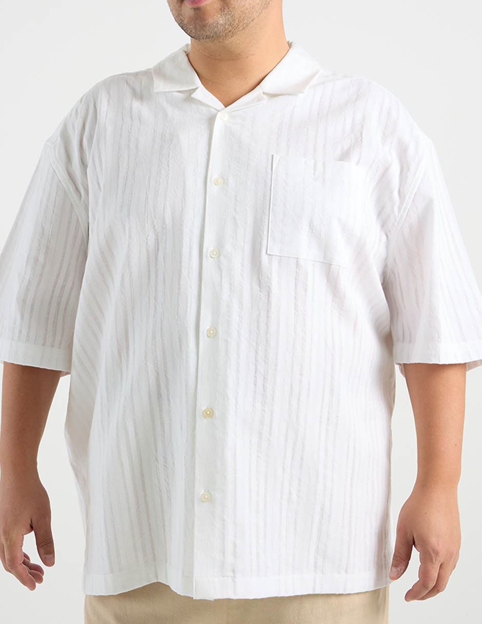 Camisa casual manga corta para hombre 5