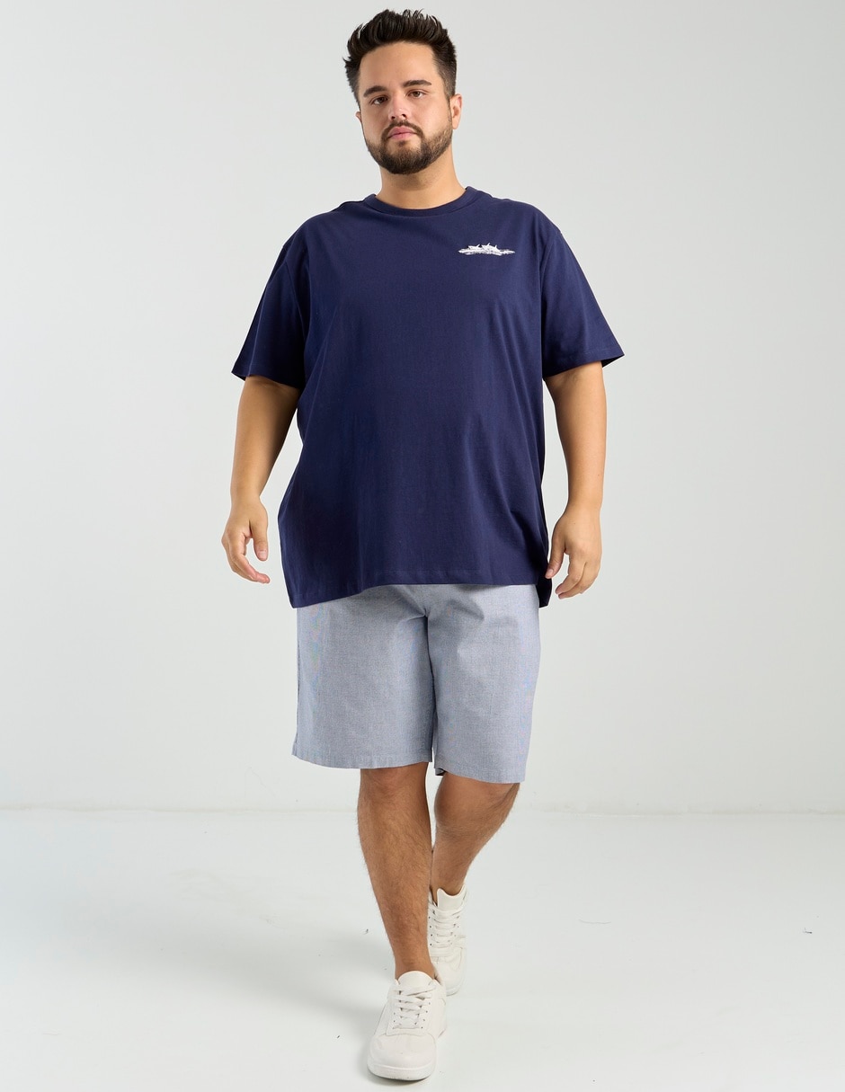 PLAYERA WKHX2614, 2EG(44), AZUL MARINO