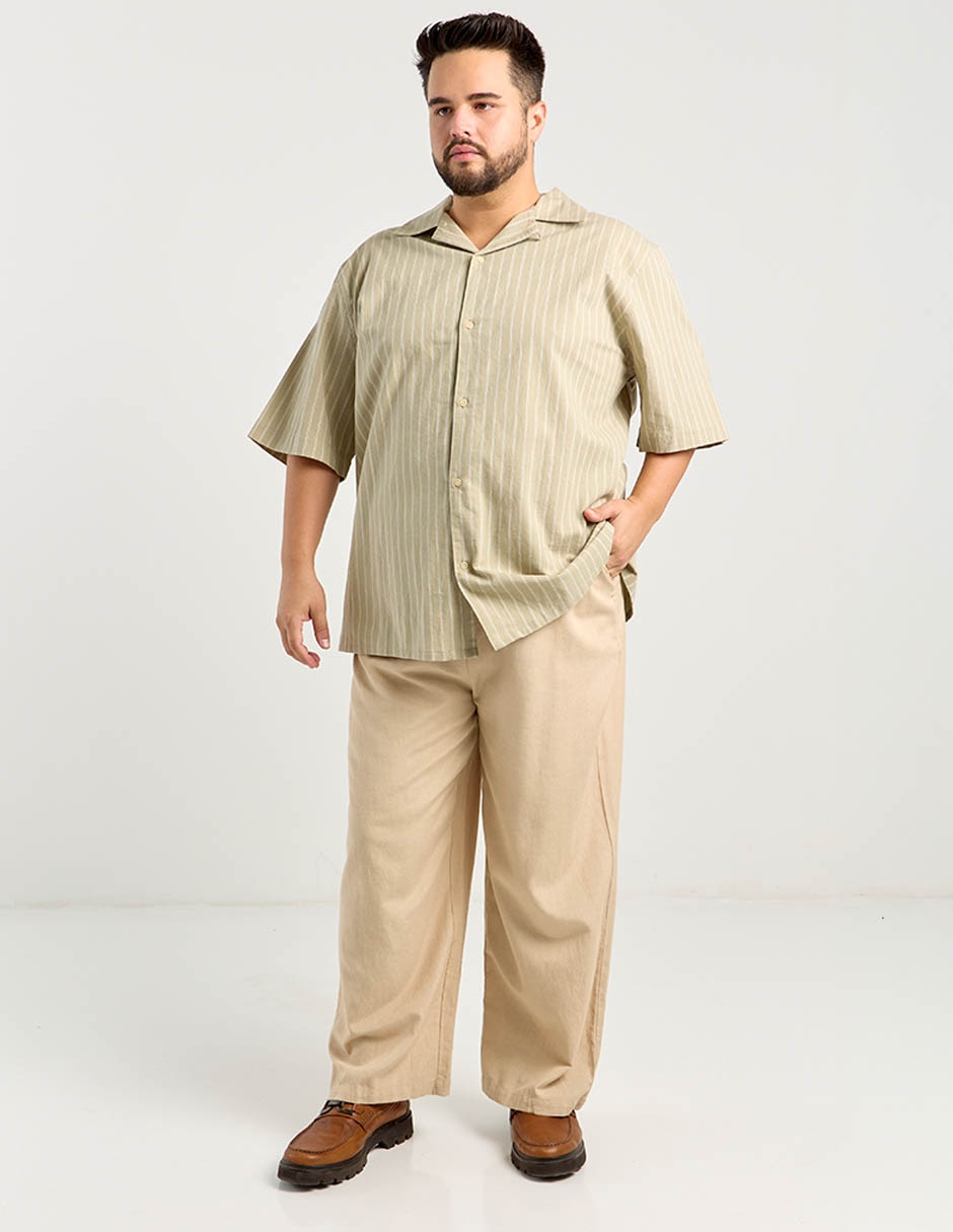 Camisa casual manga corta para hombre 2