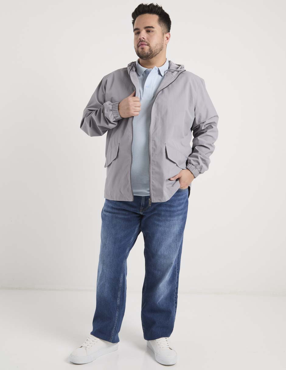 Chamarra casual con capucha para hombre 3