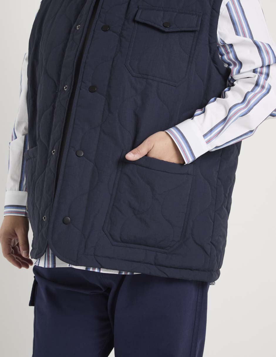 CHALECO WKHX2616, 1EG(42), NAVY BLAZER