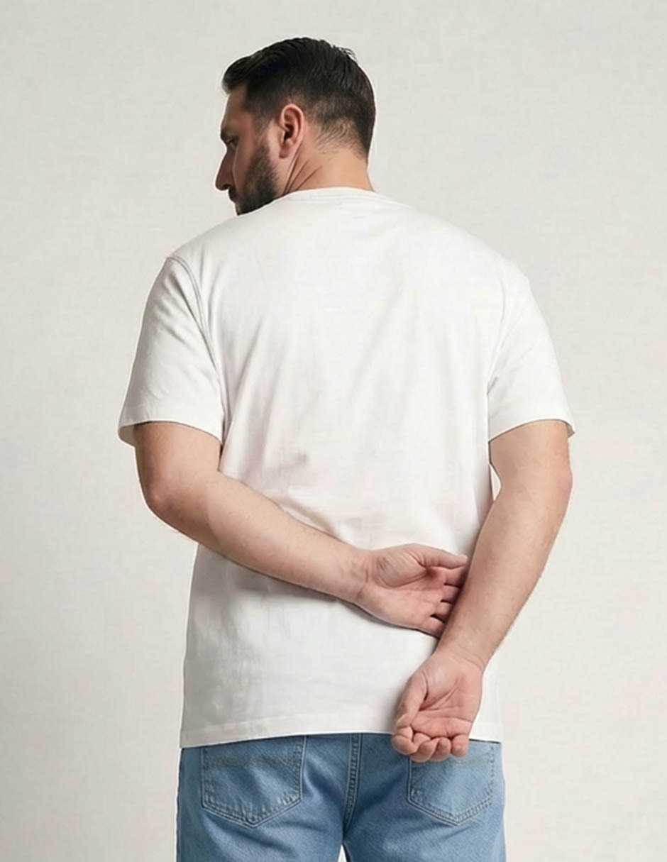 Playera cuello redondo para hombre 2