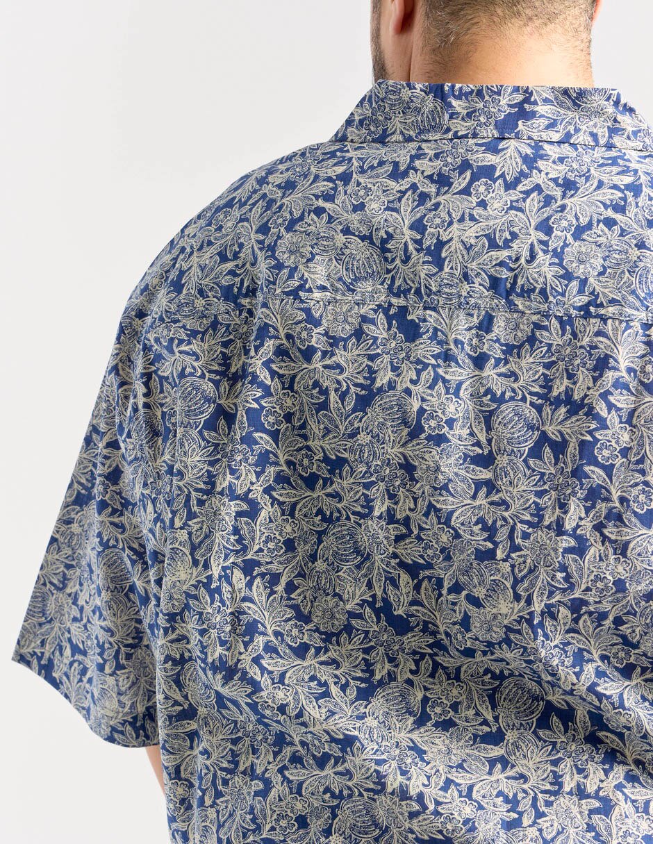 Camisa casual manga al codo para hombre 5