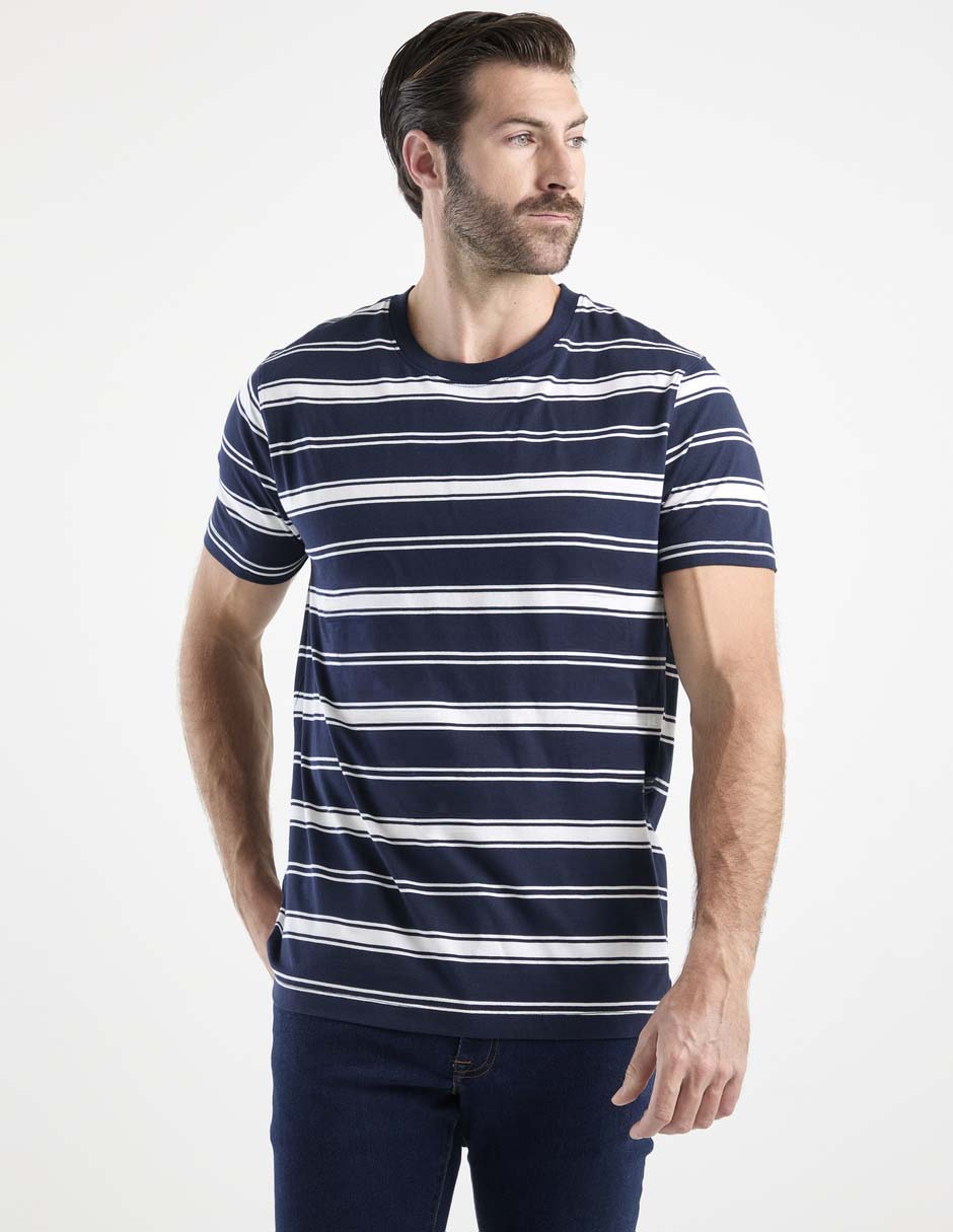 Playera cuello redondo para hombre 2