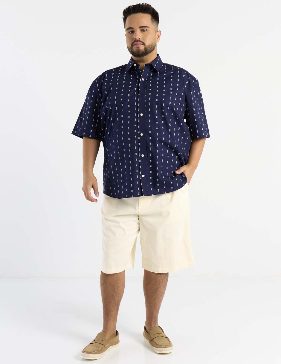 Camisa casual manga corta para hombre 3