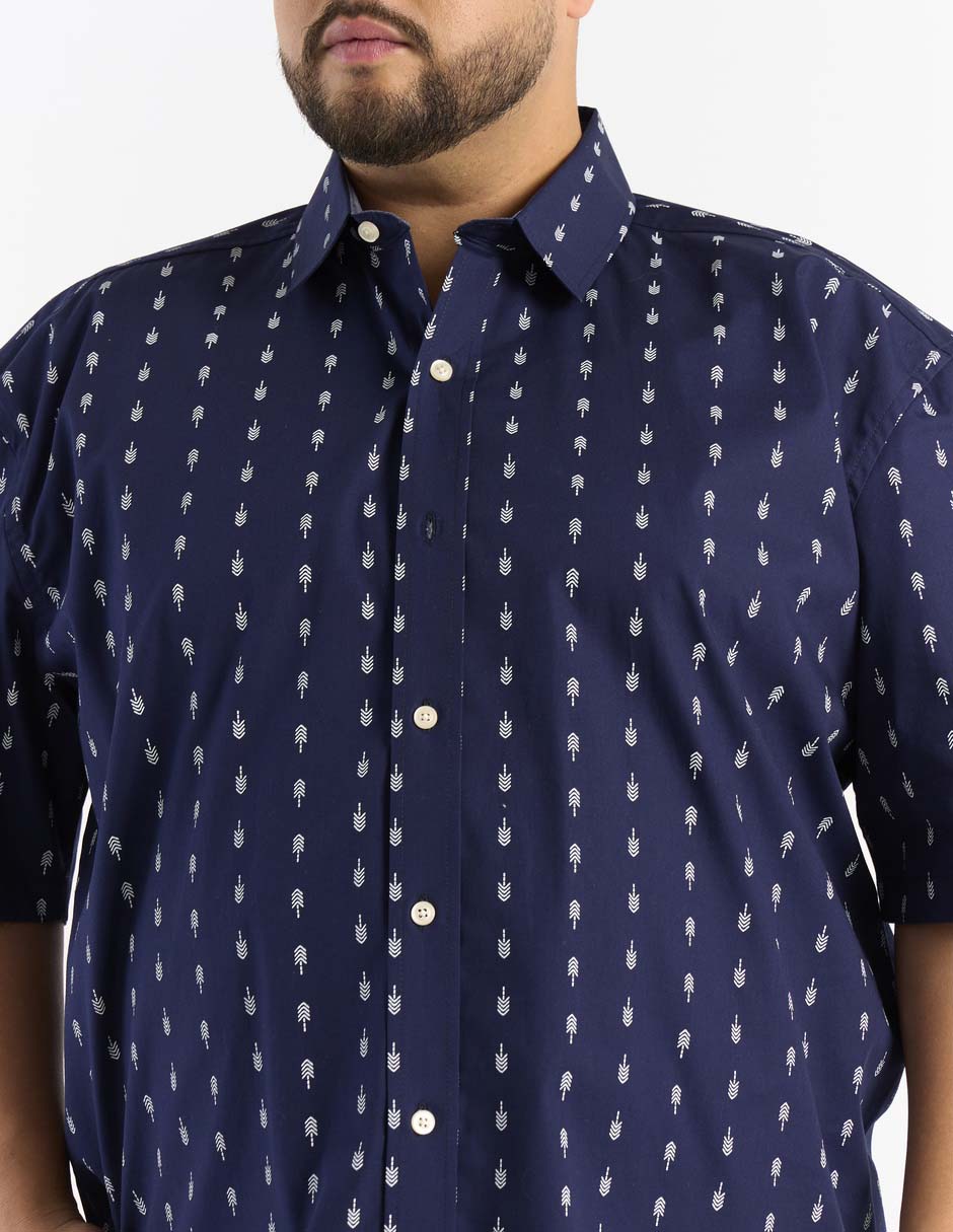 Camisa casual manga corta para hombre 4
