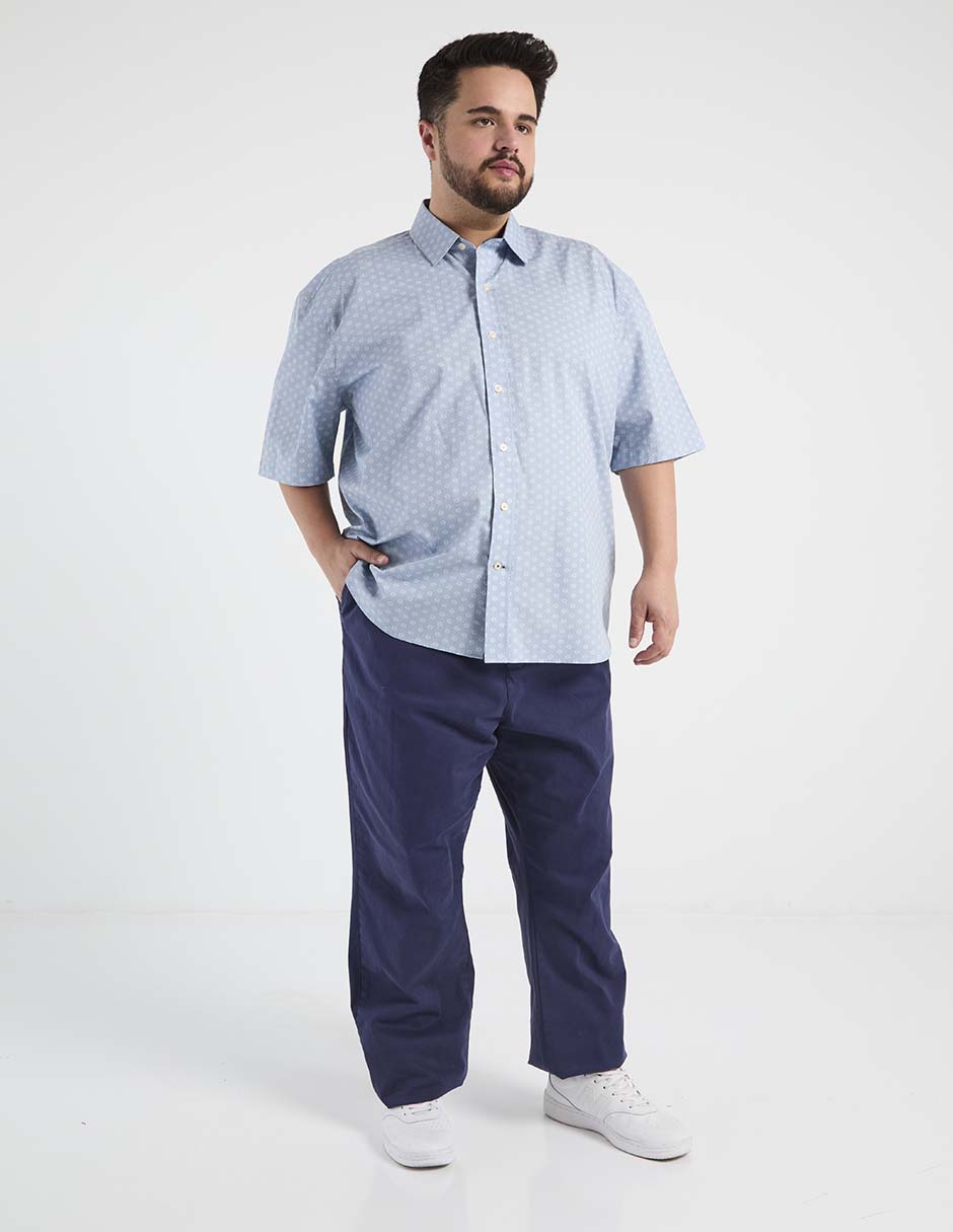 Camisa casual manga corta para hombre 3