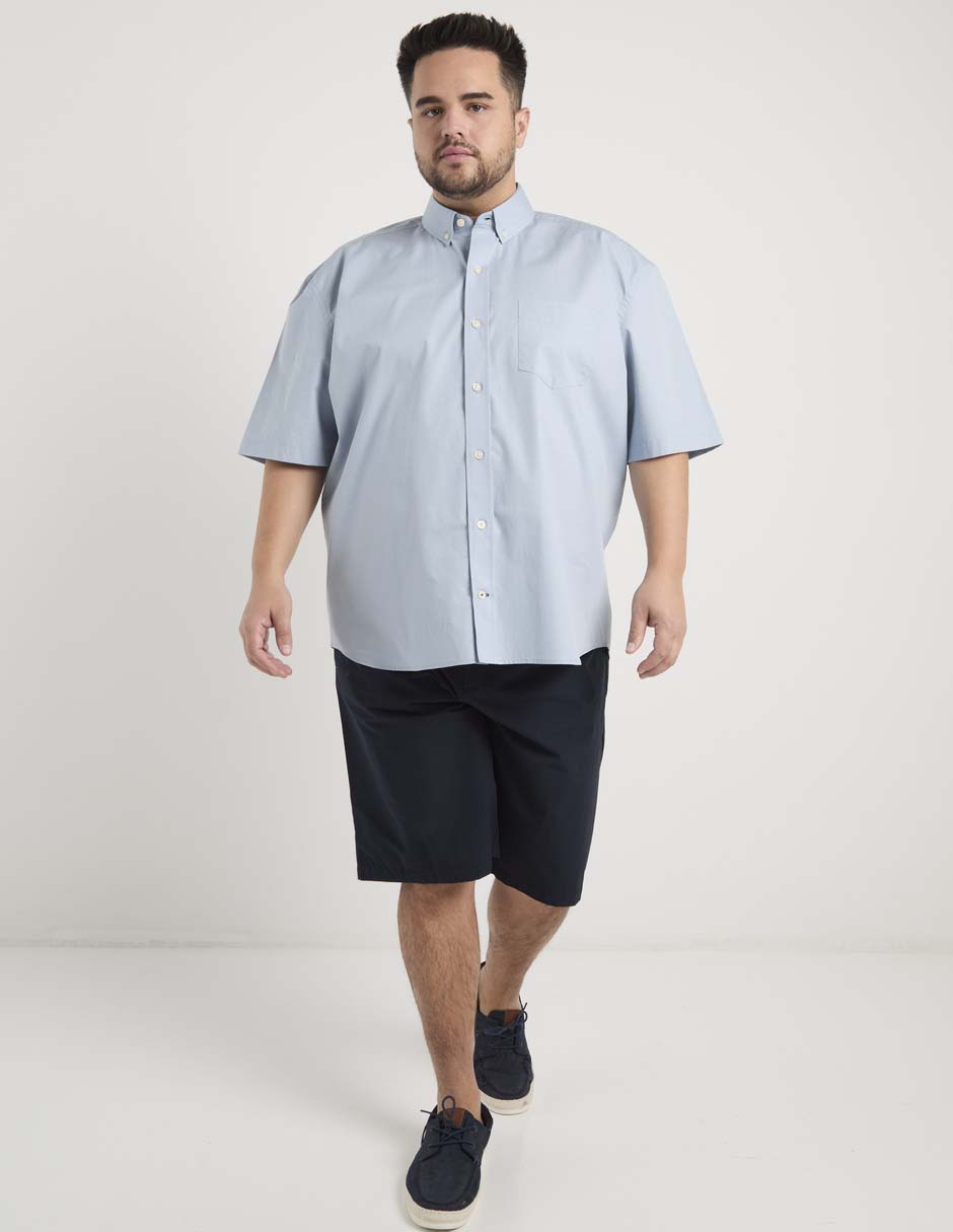 Camisa casual manga al codo para hombre 3