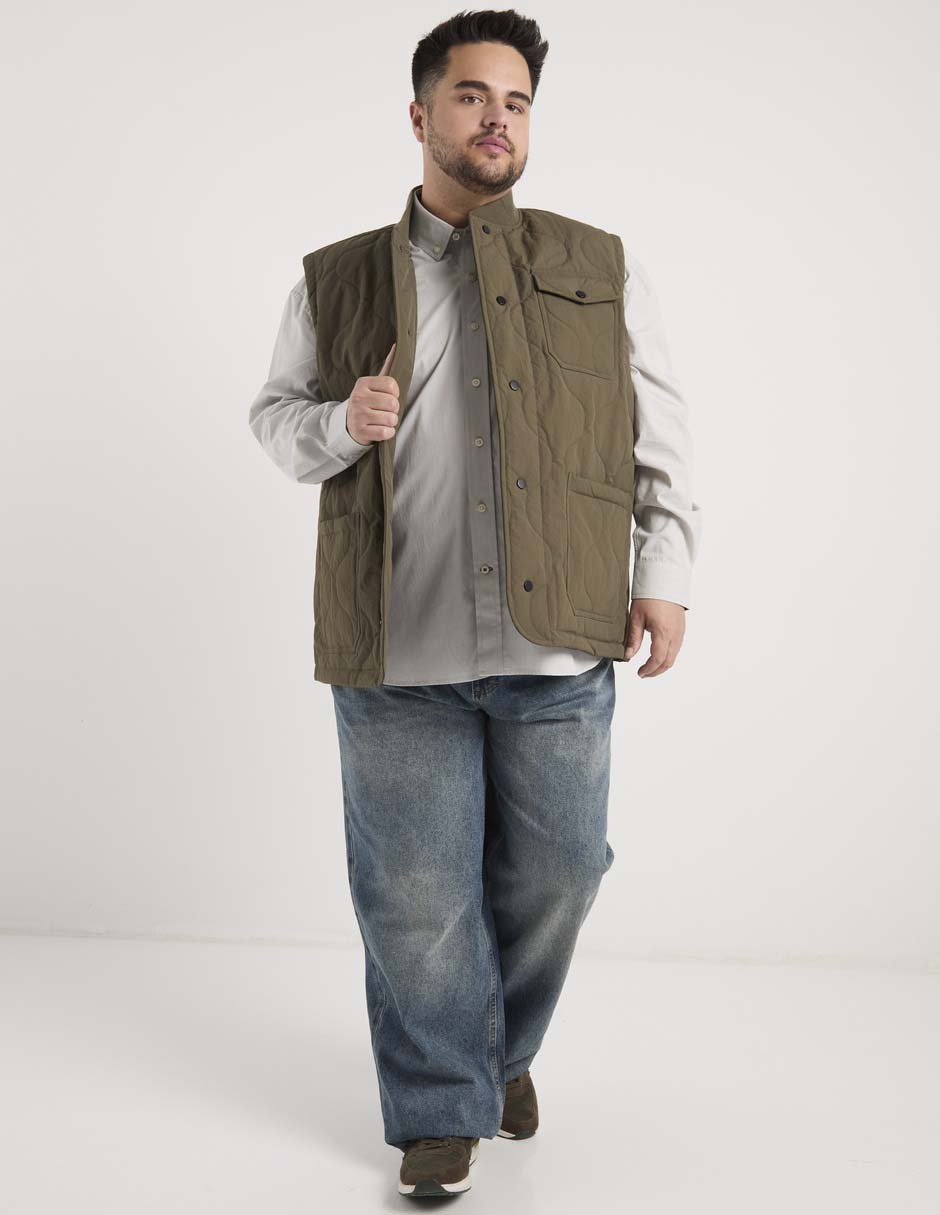 Camisa casual manga larga para hombre 3