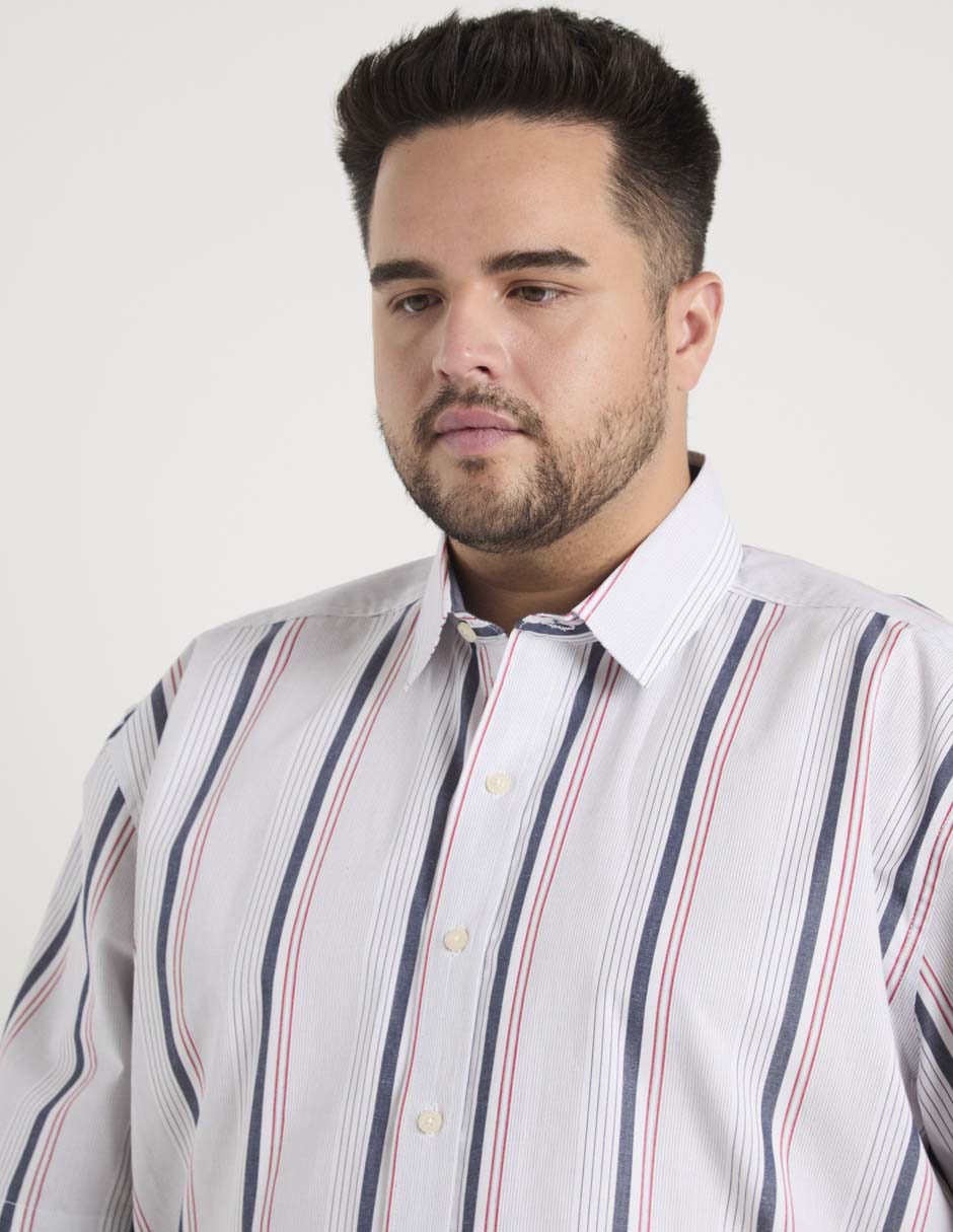 Camisa casual manga al codo para hombre 4