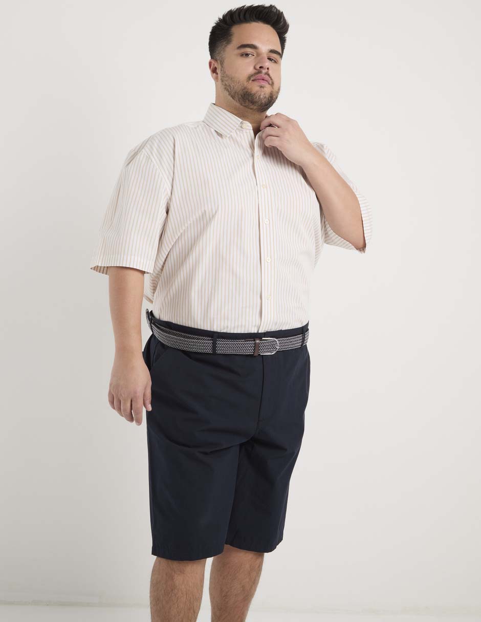 Camisa casual manga al codo para hombre Camisa casual manga al codo para hombre