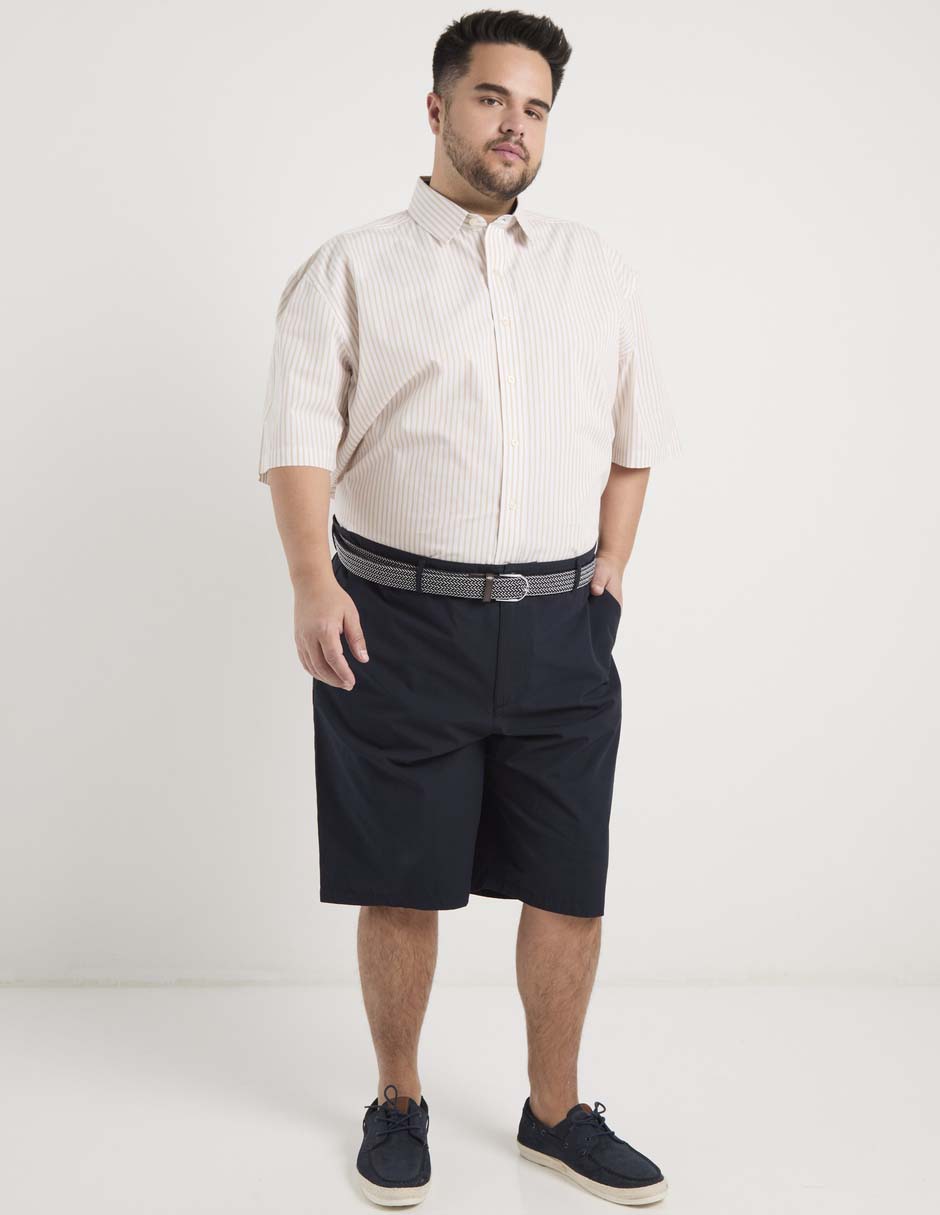 Camisa casual manga al codo para hombre 2