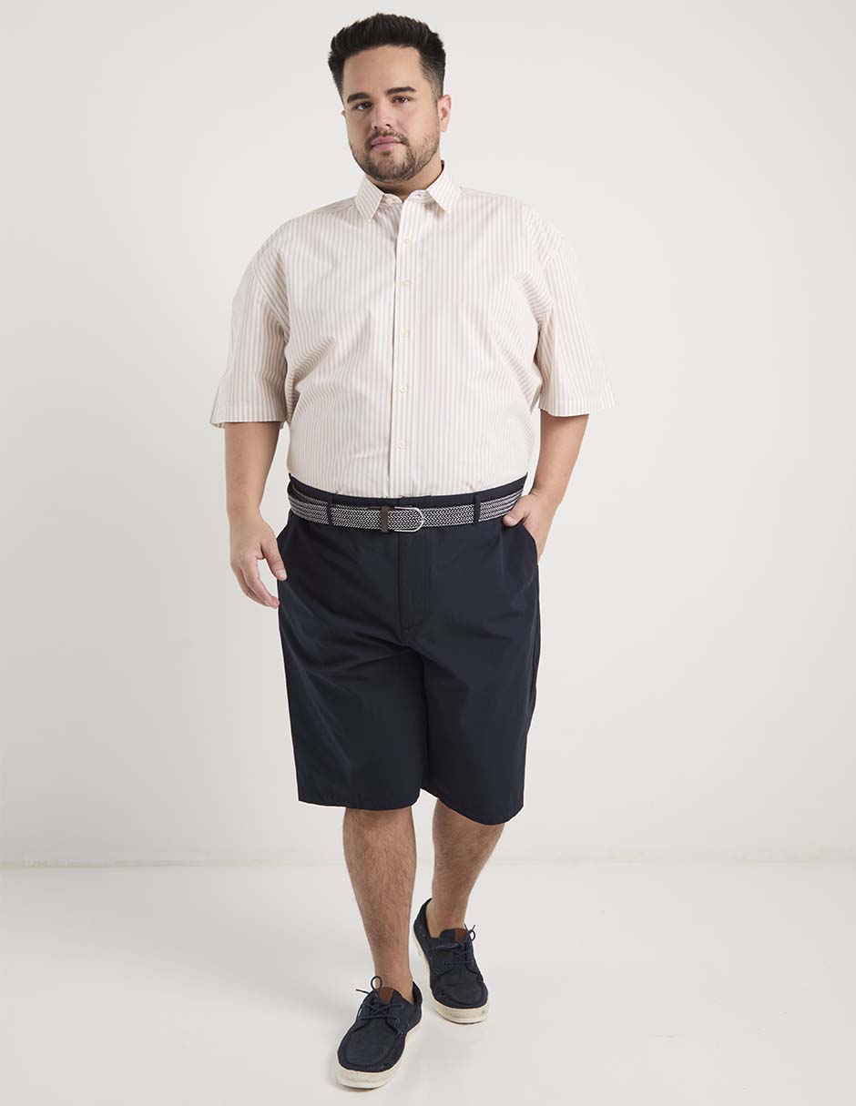 Camisa casual manga al codo para hombre 3