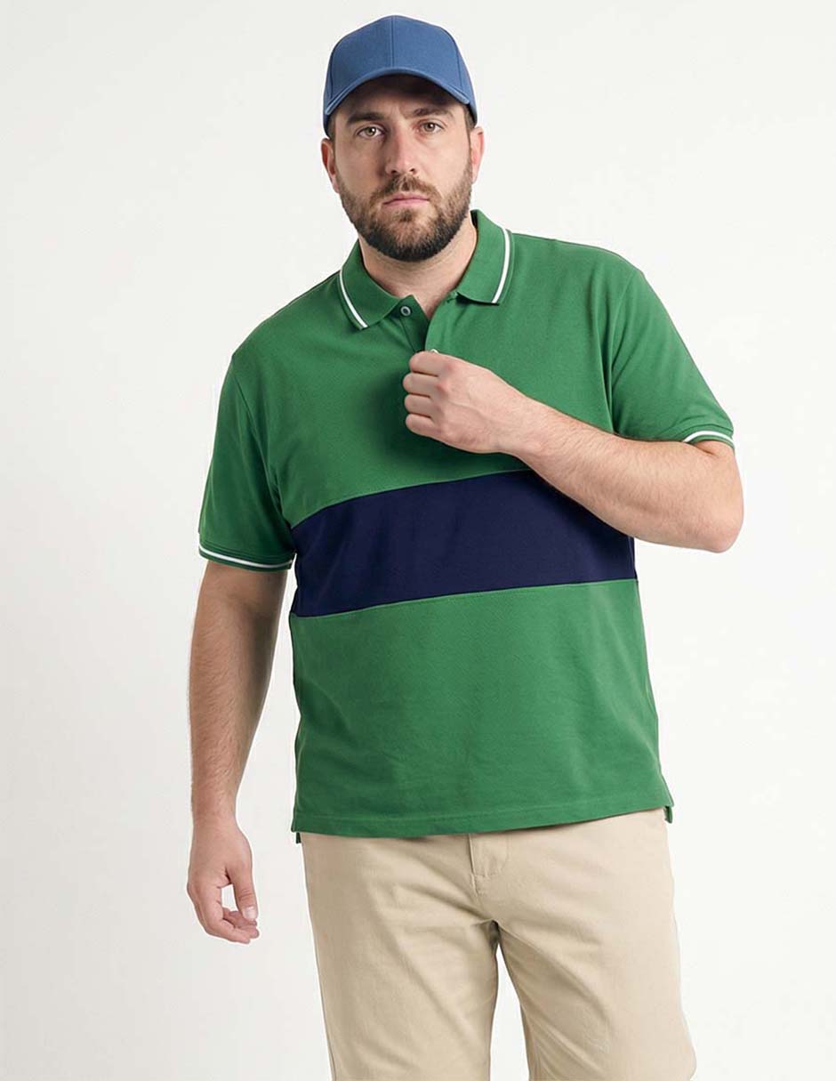 Playera tipo polo para hombre