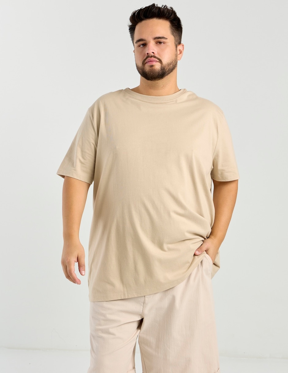 Playera cuello redondo para hombre