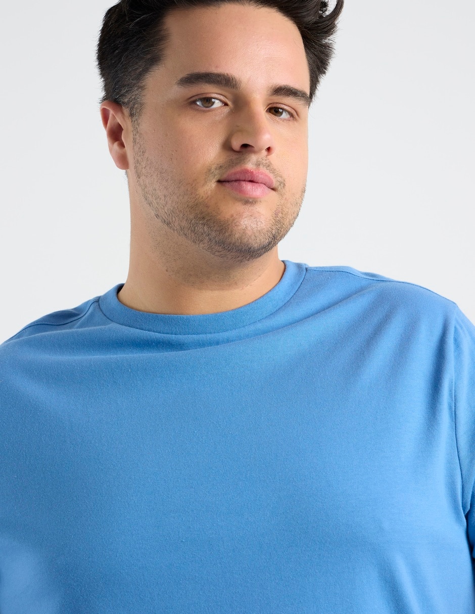 Playera cuello redondo para hombre 4